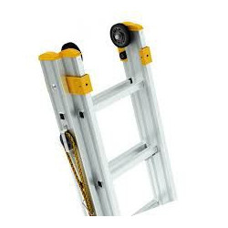 Výsuvné rebríky s lanom