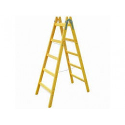 Drevený rebrík záhradný