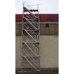 Schodiskový výstup k fasádnemu lešeniu 2 m 