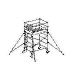 WPK rozmer podlážky 1,35 x 2,0 m pracovná výška 4,5 m 