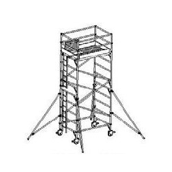 WPK rozmer podlážky 1,35 x 2,0 m pracovná výška 6,5 m